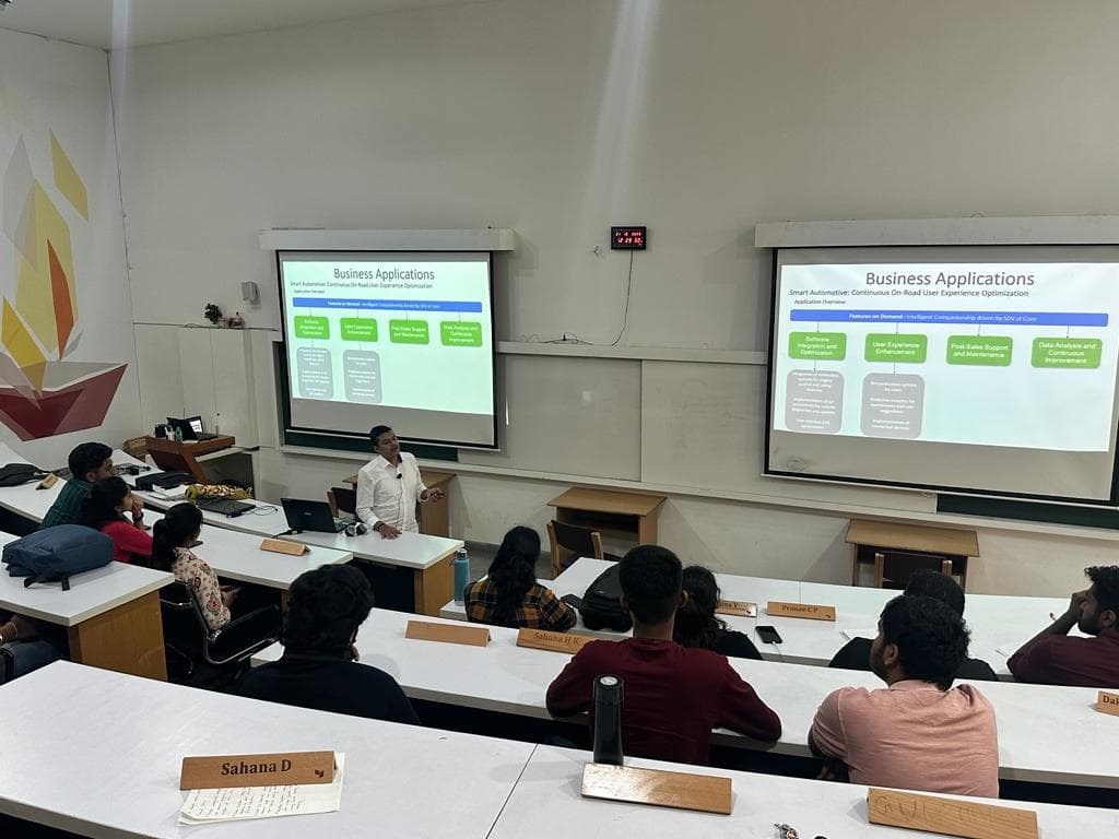 MYRA School of Business Mysore Adarsh and Nitin photo 6